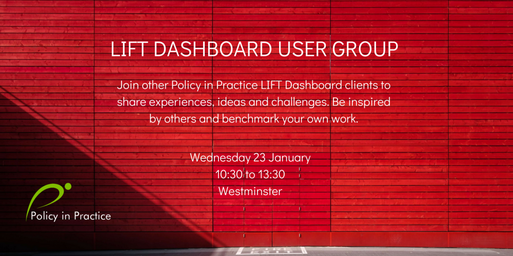 LIFT Dashboard Steering Group